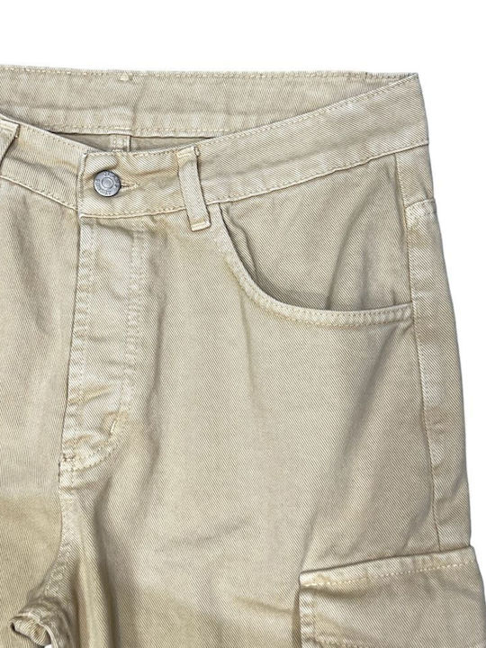 Justwest Herrenhose Cargo Beige