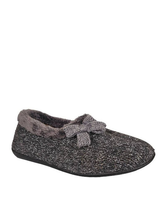 Blondie Closed Women's Slippers in Gri color