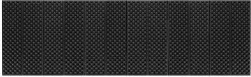 Trizand Foam Single Camping Sleeping Mat 180x60cm Thickness 1cm in Black color