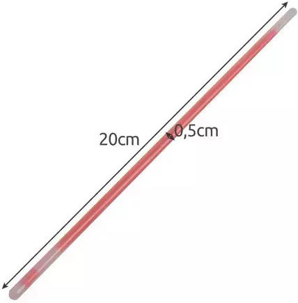 Kruzzel Glow Stick from Plastic Set of 100pcs