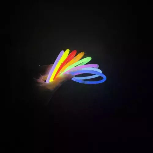 Kruzzel Glow Stick from Plastic Set of 100pcs