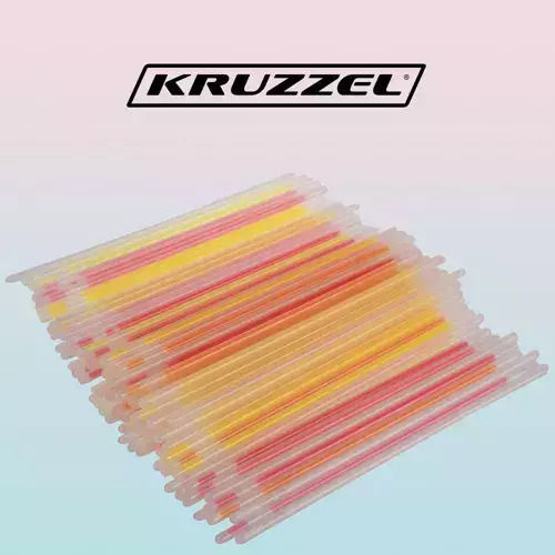 Kruzzel Glow Stick from Plastic Set of 100pcs