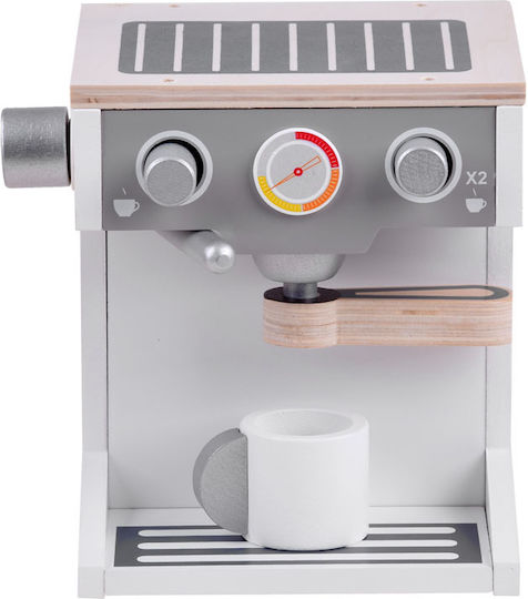 Jokomisiada Aparat electrocasnic pentru copii Toy Coffee Machine din lemn