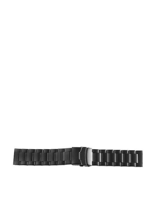 New Era Μεταλλικό Μπρασελέ Μαύρο 22mm