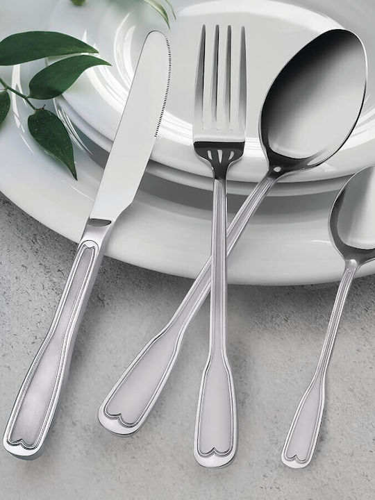 Maestro Cutlery Set Stainless Silver 24pcs