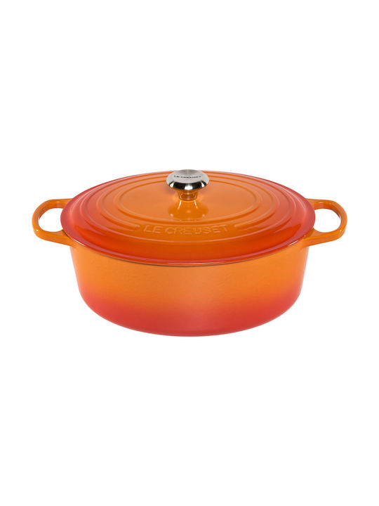 Le Creuset Dutch Oven Oval Made of Aluminum 33x42.7cm 1pcs