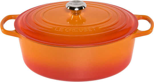 Le Creuset Dutch Oven Oval Made of Aluminum 33x42.7cm 1pcs