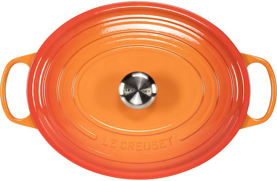 Le Creuset Dutch Oven Oval Made of Aluminum 33x42.7cm 1pcs