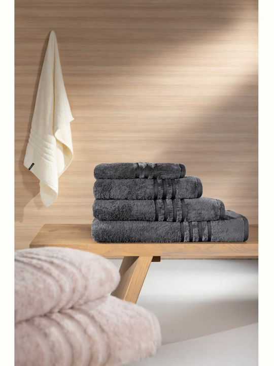 Guy Laroche Bath Towel Bonus 1122092219029 70x140cm. Black Weight 650gr/m²