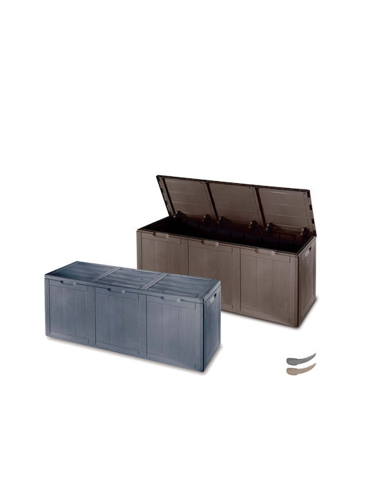 Gensini Außenlagerbox 3020.00 Kunststoff 265Es Coffee L118.5xB44.5xH51cm