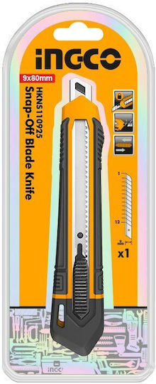 Ingco Folding Knife with Blade Width 24mm