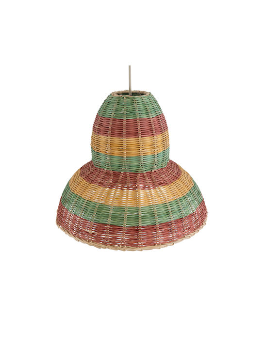 GloboStar Caballeros Висящо Осветително Тяло Bulb Бохо Мрежа с Цокъл E27 40x30см.