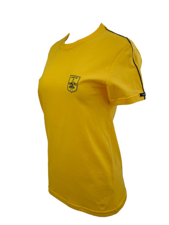 Apple Boxer Men's Short Sleeve Undershirt Yellow