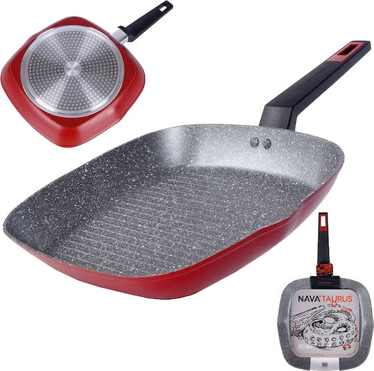 Nava Taurus Grill aus Aluminium mit Steinbeschichtung 28cm