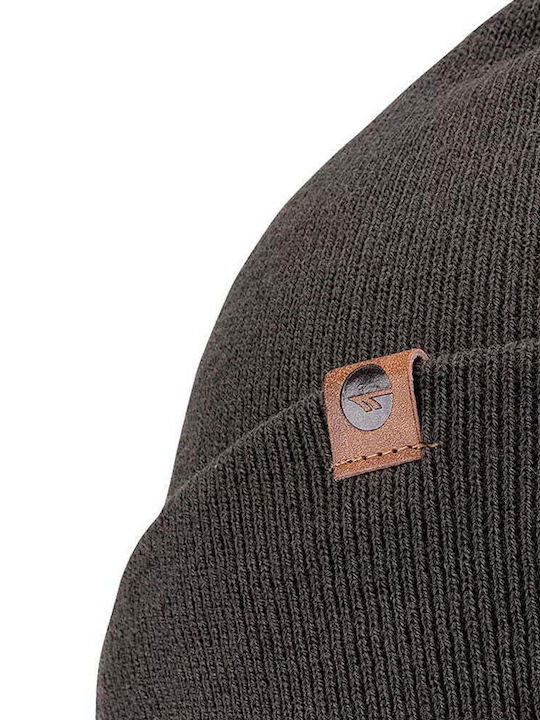 Mjosa Ribbed Beanie Cap Black