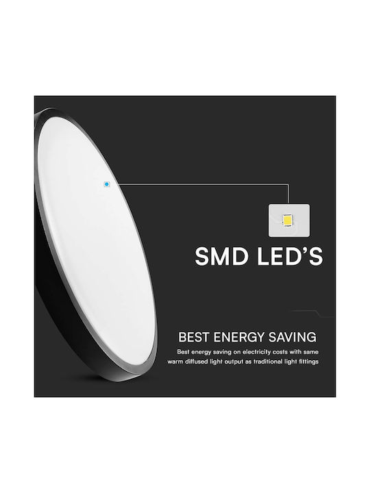 V-TAC Deckenleuchte für den Außenbereich mit integriertem LED in Weiß Farbe 76351