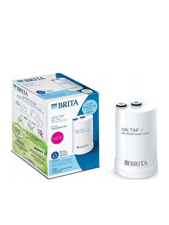 Brita Water Filter Replacement for Pitcher made of Activated Carbon On Tap V (CU CE2) 60 μm