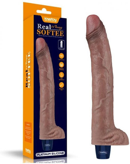 Lovetoy Vibe Realistic Vibrator 26.5cm Flesh