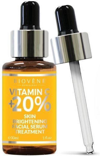 Biovene Καταπραϋντικό & Αντιγηραντικό Serum Προσώπου με Βιταμίνη C & Βιταμίνη E για Αποτοξίνωση & Λάμψη 30ml