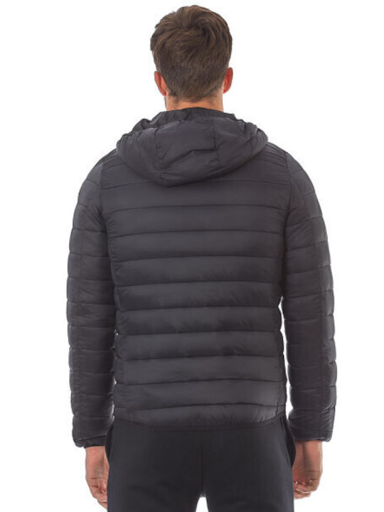 Kappa Men's Winter Puffer Jacket BLACK