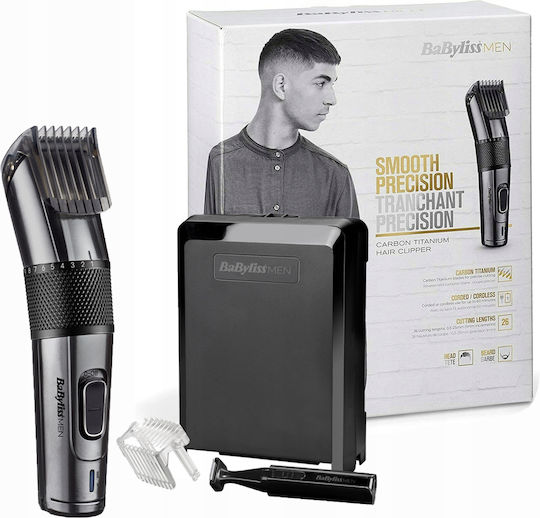 Babyliss Σετ Επαναφορτιζόμενης Κουρευτικής Μηχανής Μαύρο E978E
