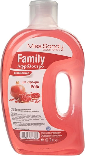 Miss Sandy Family Αφρόλουτρο σε Gel & Άρωμα Ρόδι 2000ml