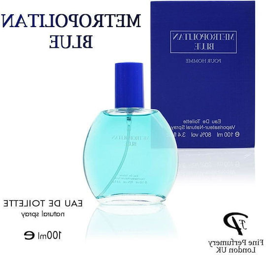 Fine Perfumery Metropolitan Blue Eau de Parfum 100ml