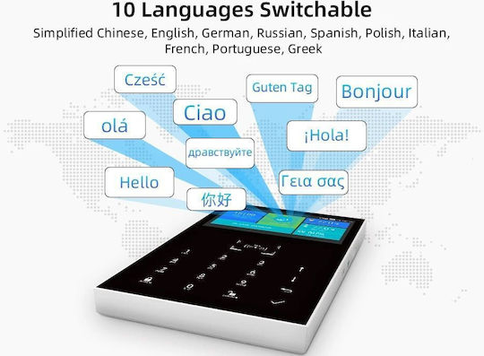 PGST Fără fir Sistem de Alarmă cu Centru și Tastatură (Wi-Fi)