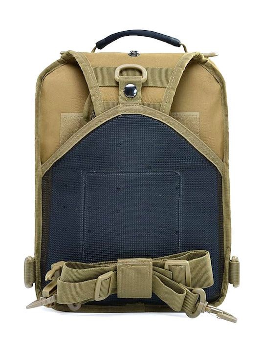 Herrentasche Schulter / Crossbody Beige