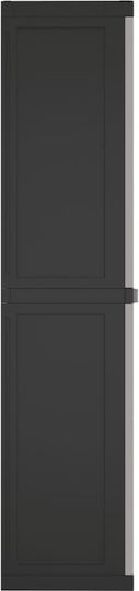 Double-leaf Polypropylene Outdoor Storage Cabinet 65x37x165 cm