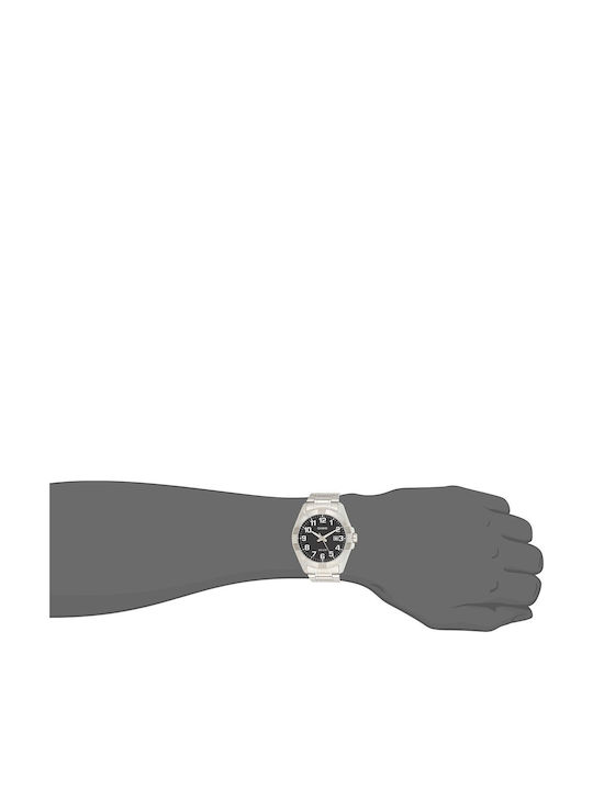 Casio Collection Men's Watch 43.5mm Battery With Metal Bracelet Silver/Black