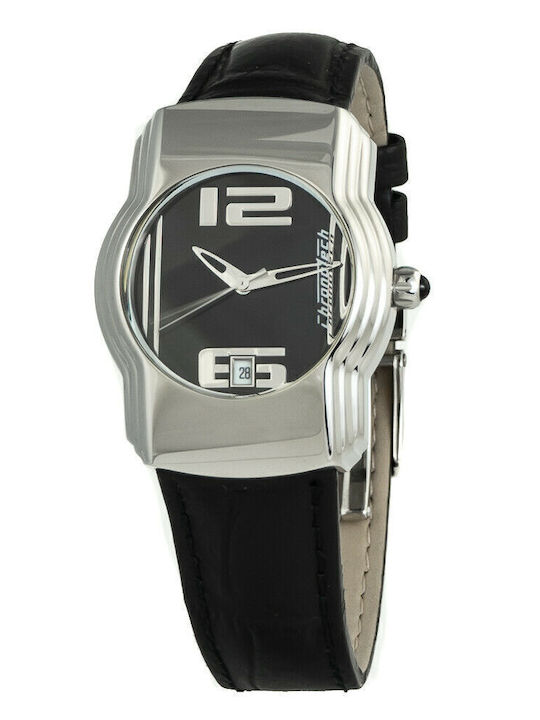 Chronotech Ρολόι Μπαταρίας με Δερμάτινο Λουράκι Chronotech Ρολόι Μπαταρίας με Δερμάτινο Λουράκι