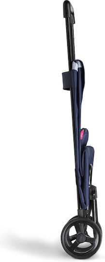 Shopping Trolley Blue 30x36x94cm
