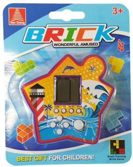Tetris Star Elektronische Handheld-Spielkonsole für Kinder (Verschiedene Designs/Sortiment von Designs) 1St