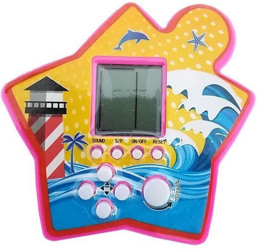 Tetris Star Electronic Children's Handheld Console (Various Designs/Assortment of Designs) 1pc