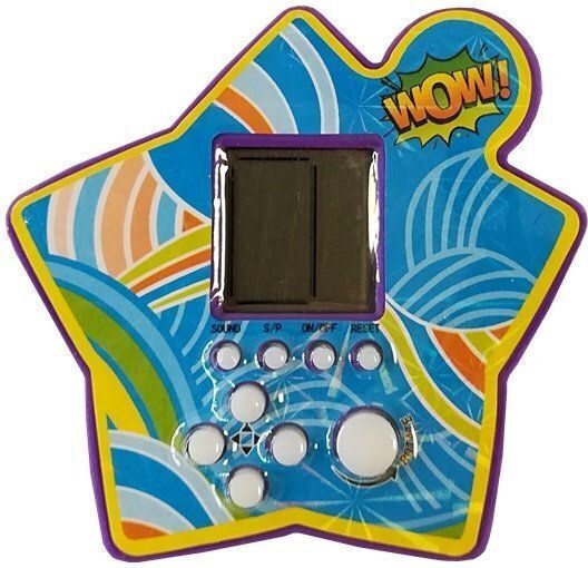 Tetris Star Elektronische Handheld-Spielkonsole für Kinder (Verschiedene Designs/Sortiment von Designs) 1St