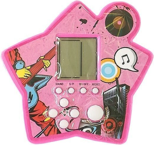 Tetris Star Electronic Children's Handheld Console (Various Designs/Assortment of Designs) 1pc