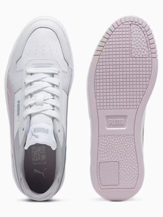 Carina Street Femei Flatforms Adidași Albe