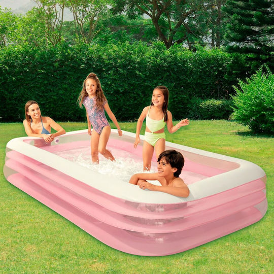 Intex Dreptunghiulară Piscină PVC Gonflabilă 305x183x56buc Roz 2buc