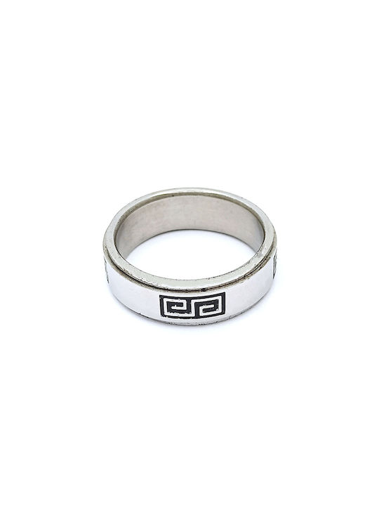 PS Silver Damen Ring aus Stahl