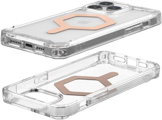 UAG Plyo Back Cover Σιλικόνης Ροζ Χρυσό (iPhone 15 Pro Max)