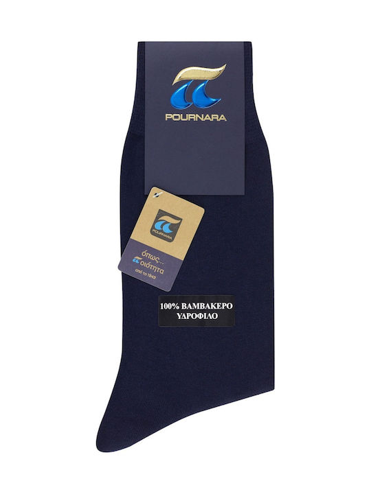 Pournara Herren Socken Black 1Pack
