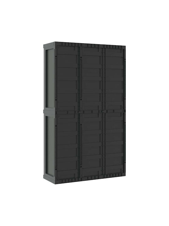 Τρίφυλλη Ντουλάπα από Πολυπροπυλένιο 97x37x165εκ.