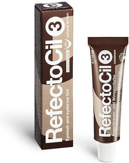 RefectoCil Eyelash And Eyebrow Tint Tint for Eyebrows No 3 Natural Brown