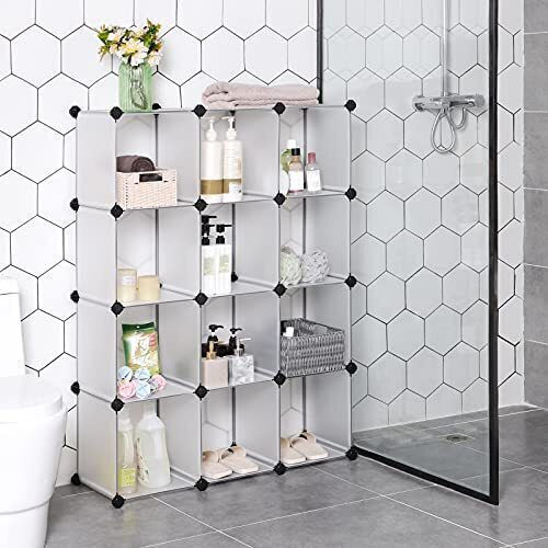 Plastic Shoe Organizer 93x31x123cm