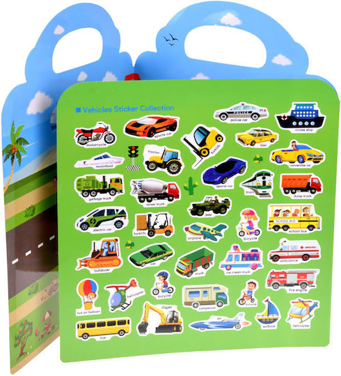 Jokomisiada Album autocolante Vehicles