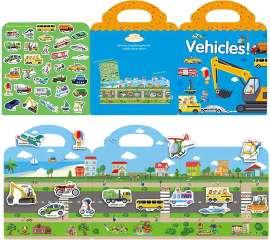 Jokomisiada Album autocolante Vehicles
