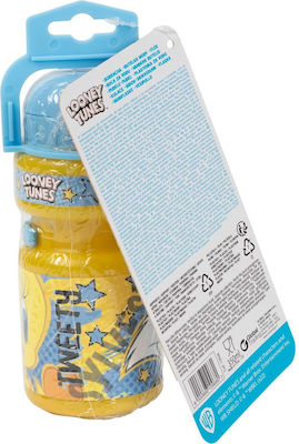 Looney Tunes Kids Water Bottle Yellow 350ml