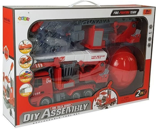Lean Toys Kran Feuerwehrauto für 3+ Jahre