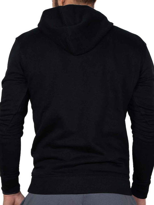 Sweatshirt with Hood Black